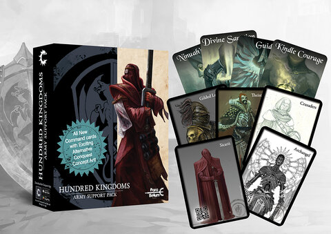 Conquest Hundred Kingdoms: Alternate Art Army Support Pack
