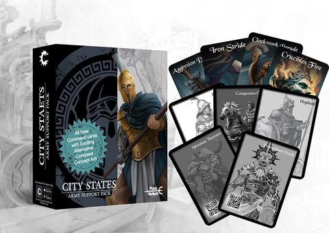 Conquest City States: Alternate Art Army Support Pack