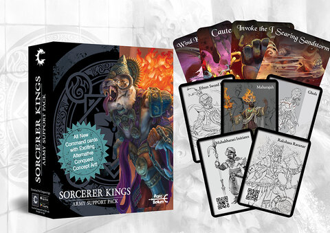Conquest NEW Sorcerer Kings: Alternate Art Army Support Pack