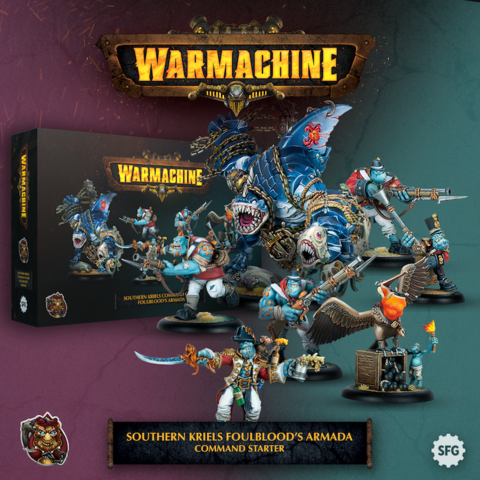 Warmachine: Foulbloods Armada Command Starter
