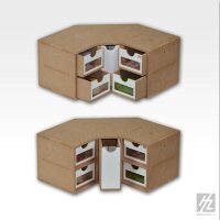 HobbyZone Schubladenmodul 3 - Ecke - OM03