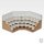 HobbyZone Farbhaltermodul - Ecke (Ø 36 mm) - OM06b