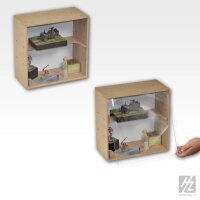 HobbyZone Vitrine für Miniaturen (groß) - OM10