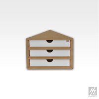 HobbyZone Schubladenmodul 4 - Ecke, Abschlussstück -...