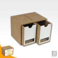 HobbyZone Schubladenmodul schmal x 2 - OMs01b