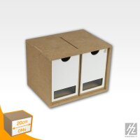 HobbyZone Schubladenmodul schmal x 2 - OMs01b