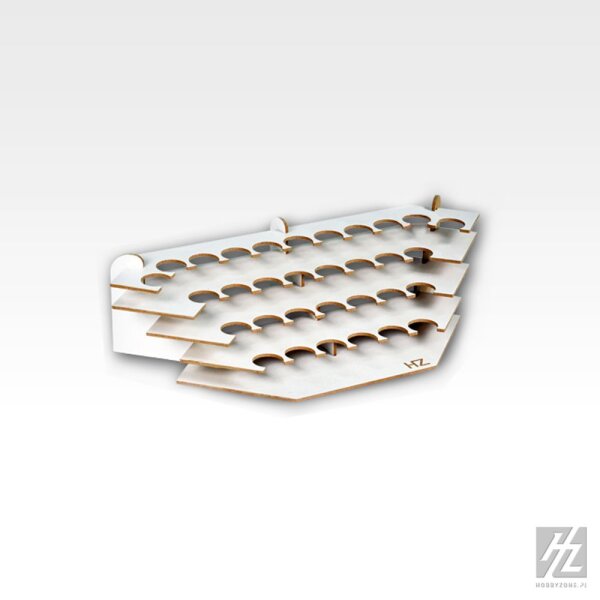 HobbyZone Farbhalter, Ecke (klein, Ø 26 mm) - S1ns