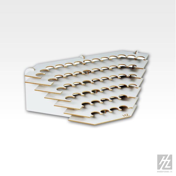 HobbyZone Farbhalter, Ecke (groß, Ø 26 mm) - S2ns
