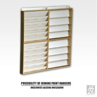 HobbyZone Hängeregal für Farben (Ø 36 mm) - s3b