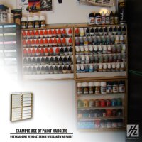 HobbyZone Hängeregal für Farben (Ø 26 mm) - s3s