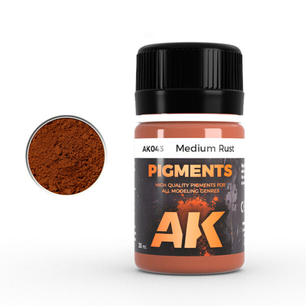 AK Pigmente Medium Rust (90)
