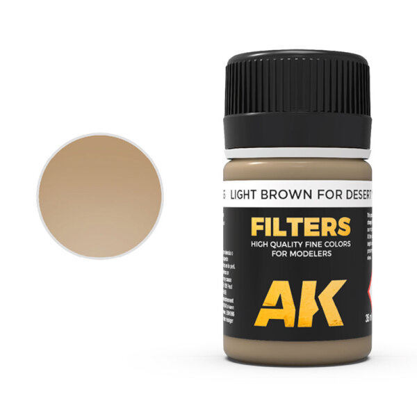 AK Light Brown for Desert Yellow (53)