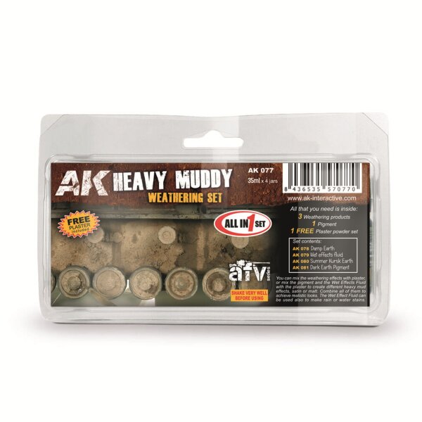 AK Heavy Muddy Weathering Set