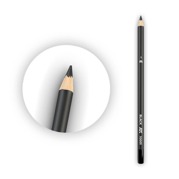 AK Watercolor Pencil Black