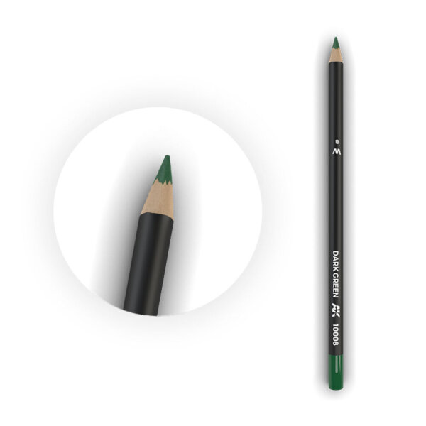 AK Watercolor Pencil Dark Green