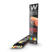 AK Watercolor Pencil Set Basic Colors