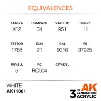 AK 3GEN White 17ml