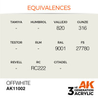 AK 3GEN Offwhite 17ml