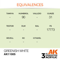 AK 3GEN Greenish White 17ml
