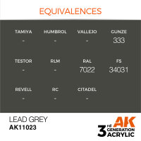 AK 3GEN Lead Grey 17ml