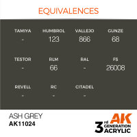 AK 3GEN Ash Grey 17ml