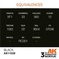 AK 3GEN Black 17ml