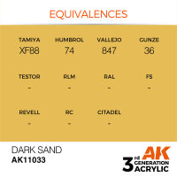 AK 3GEN Dark Sand 17ml