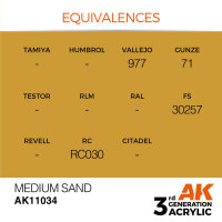 AK 3GEN Medium Sand 17ml