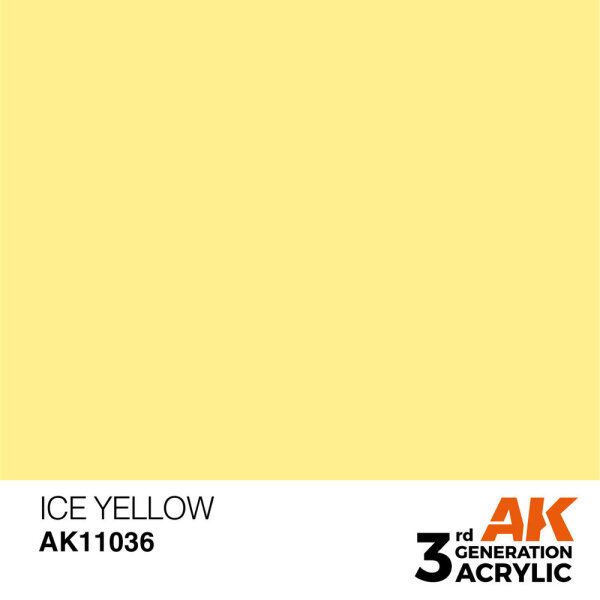 AK 3GEN Ice Yellow 17ml