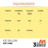 AK 3GEN Ice Yellow 17ml