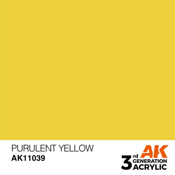 AK 3GEN Purulent Yellow 17ml