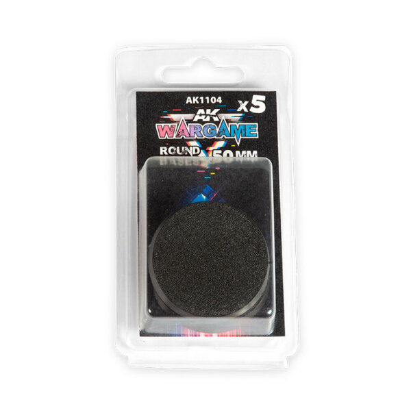 AK Round Base 50mm x5 Units