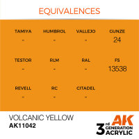 AK 3GEN Volcanic Yellow 17ml