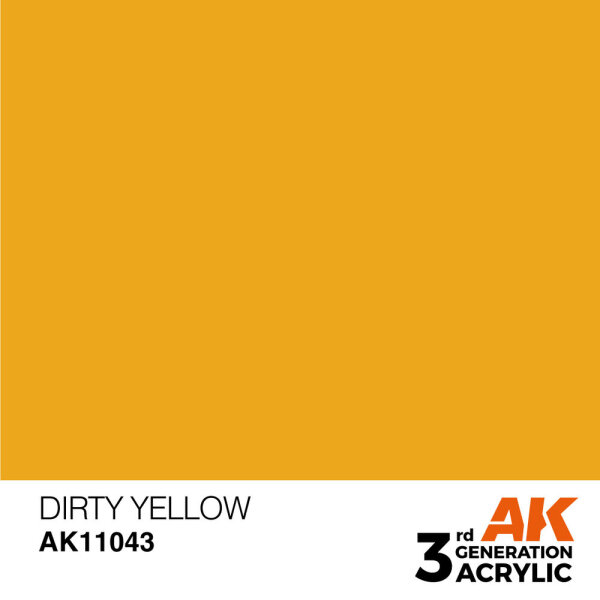 AK 3GEN Dirty Yellow 17ml