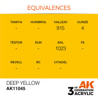 AK 3GEN Deep Yellow 17ml