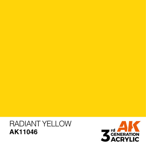 AK 3GEN Radiant Yellow 17ml