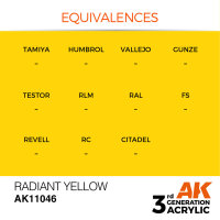 AK 3GEN Radiant Yellow 17ml