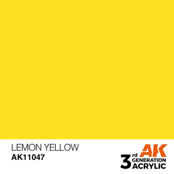 AK 3GEN Lemon Yellow 17ml