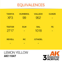 AK 3GEN Lemon Yellow 17ml