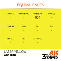 AK 3GEN Laser Yellow 17ml