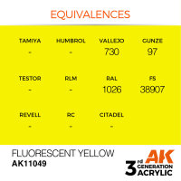 AK 3GEN Fluorescent Yellow 17ml