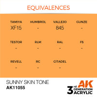AK 3GEN Sunny Skin Tone 17ml