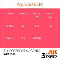 AK 3GEN Fluorescent Magenta 17ml