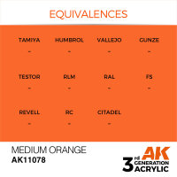 AK 3GEN Medium Orange 17ml