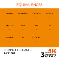 AK 3GEN Luminous Orange 17ml