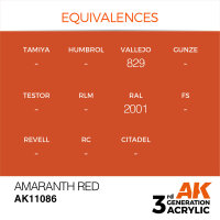 AK 3GEN Amaranth Red 17ml