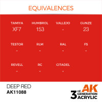 AK 3GEN Deep Red 17ml