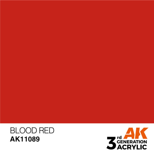 AK 3GEN Blood Red 17ml