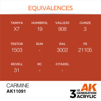 AK 3GEN Carmine 17ml