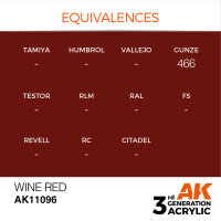 AK 3GEN Wine Red 17ml